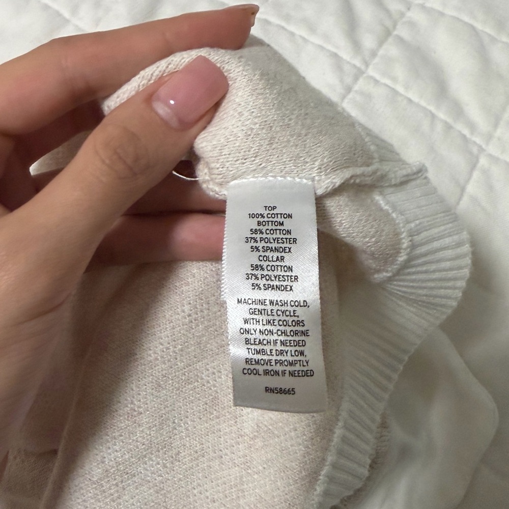 NORDSTROM 6 Month Plaid Beige Baby Outfit with Peter Pan Collar - Picture 6 of 6